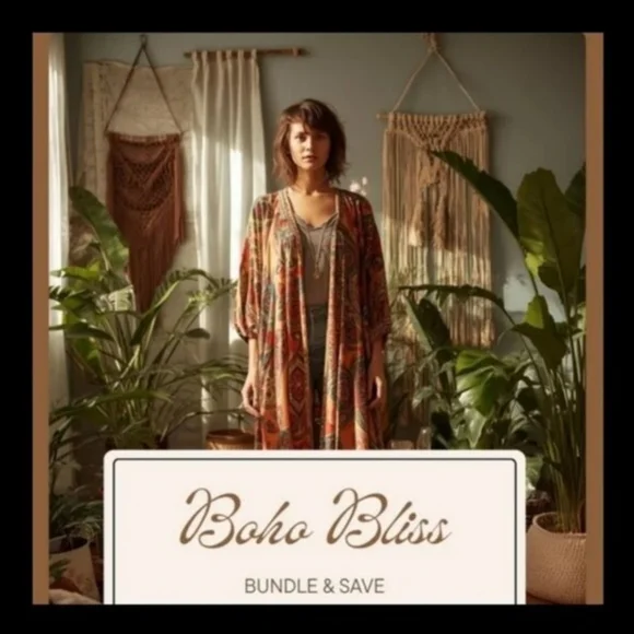 π Hale Bob Silk Black + Cream Boho Mini - Picture 2 of 8